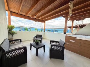 Terrace/patio - Modern Penthouse /Private Jacuzzi (Santiago de los Caballeros)