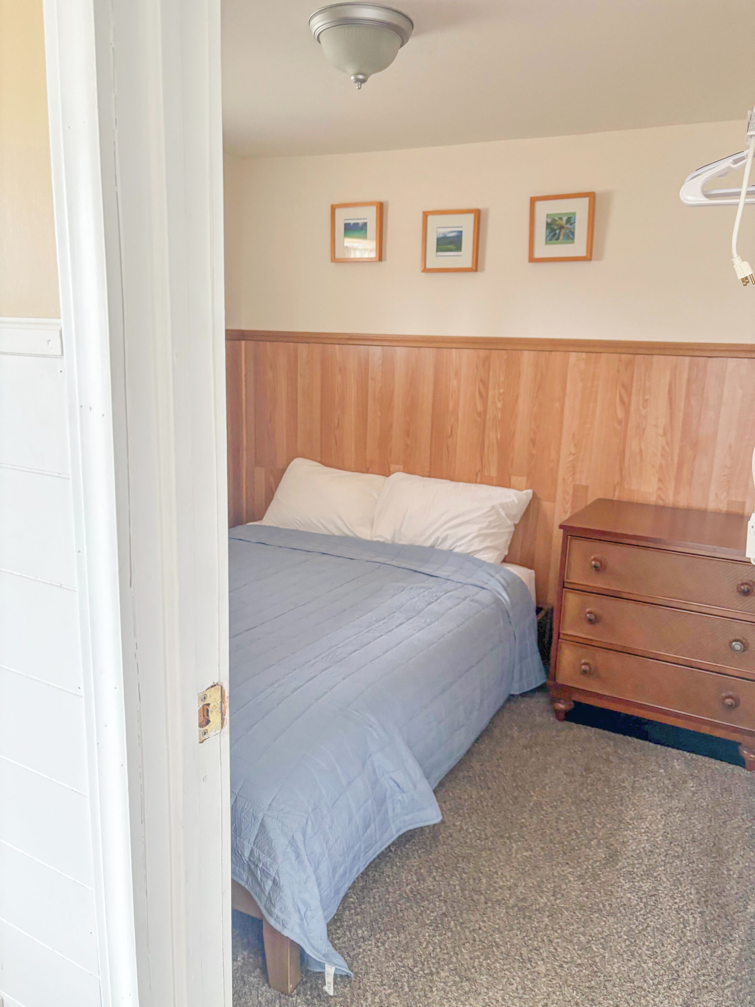 Ferienhütte, 2 Schlafzimmer, Terrasse, Strandblick