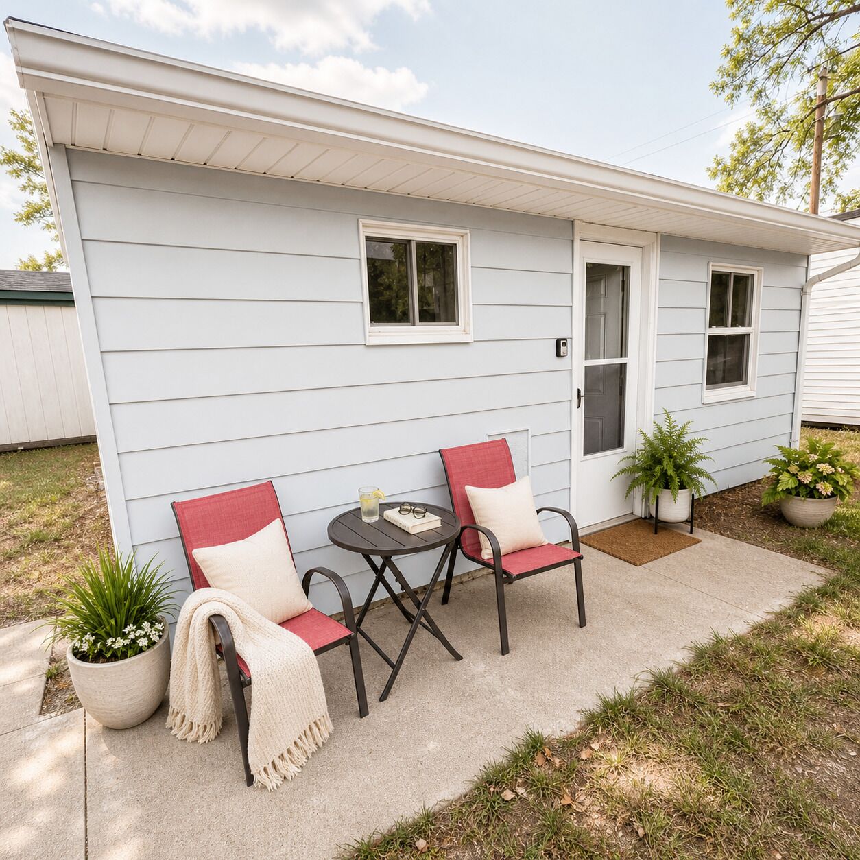 Cabin, 2 Bedrooms, Patio, Beach View | Outdoor dining