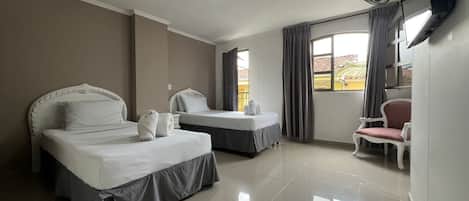 Basic Twin Room, Balcony, City View | Free WiFi