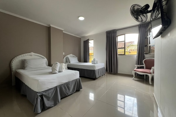 Basic Twin Room, Balcony, City View | Free WiFi