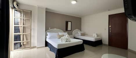 Classic Triple Room, Balcony, City View | Free WiFi