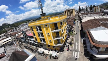 Fachada de la propiedad