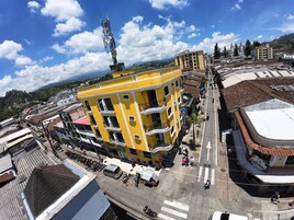 Fachada de la propiedad