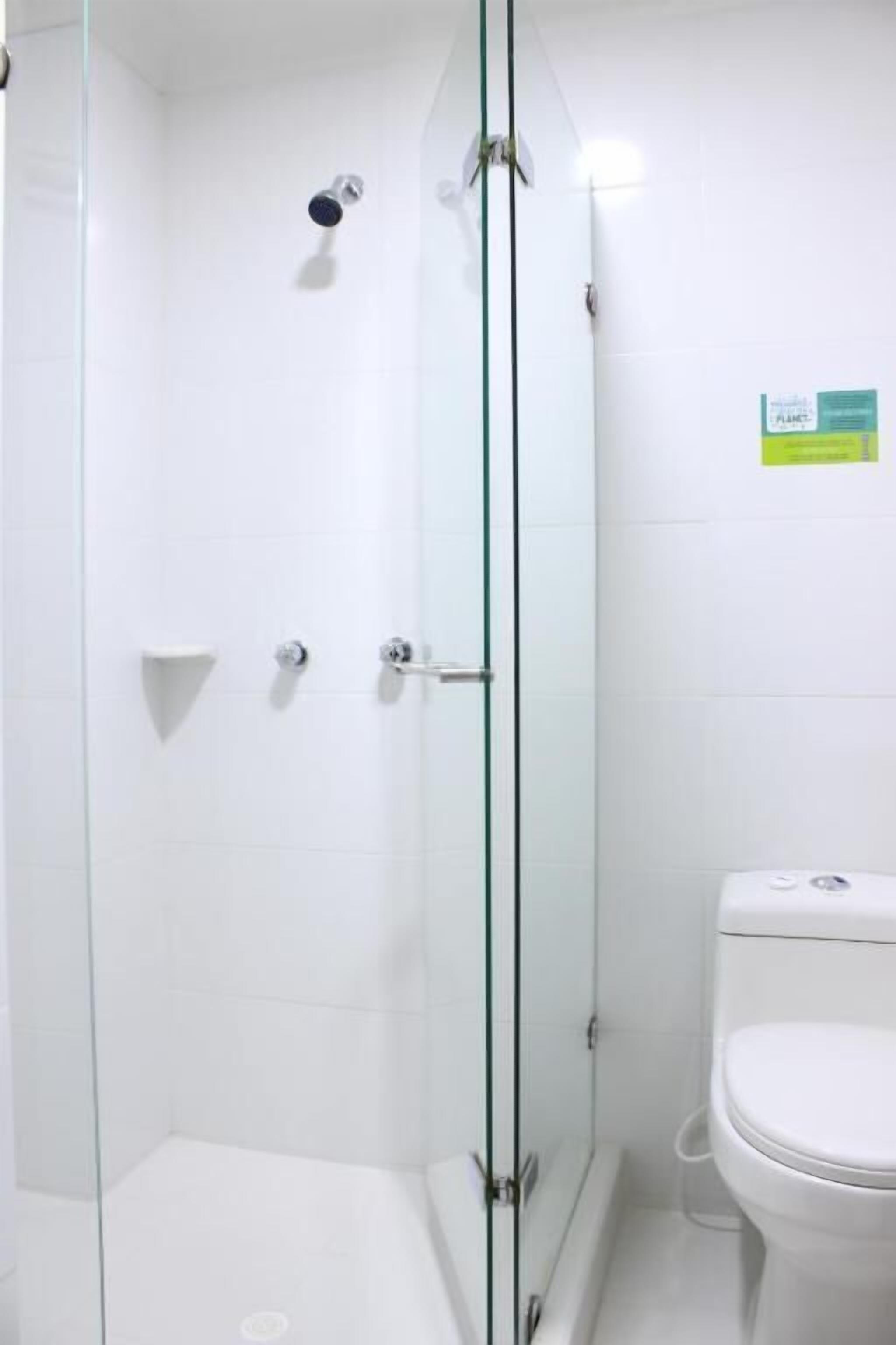 더블룸, 발코니, 시내 전망 | 욕실