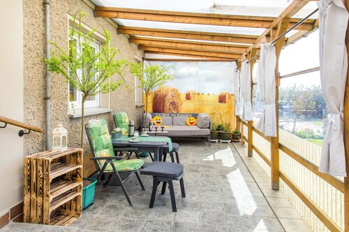 Ferienwohnung zur Breiten Karthane | Elbtalaue | FeWo 2: Wasserblick 