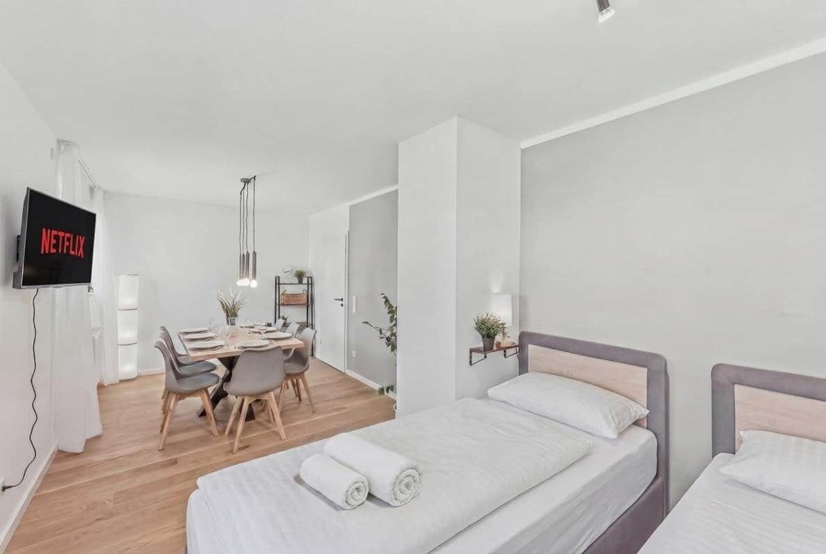 3 habitaciones y caja de seguridad en la habitación 