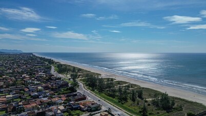 Casa Nova a 1 min da Praia