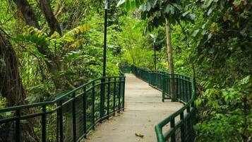 Overnatningsstedets område