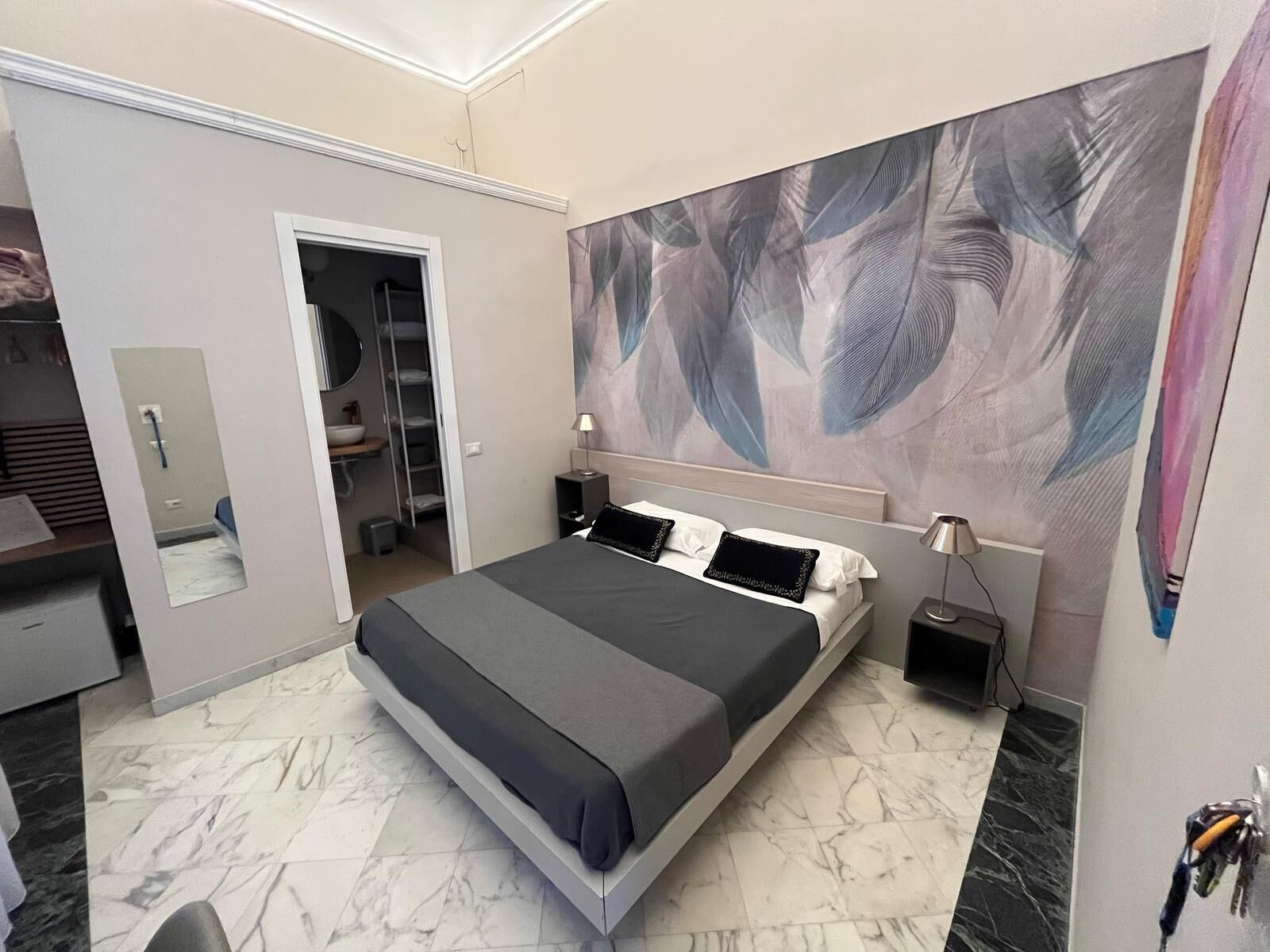 Deluxe-dobbeltværelse - udsigt til gårdsplads