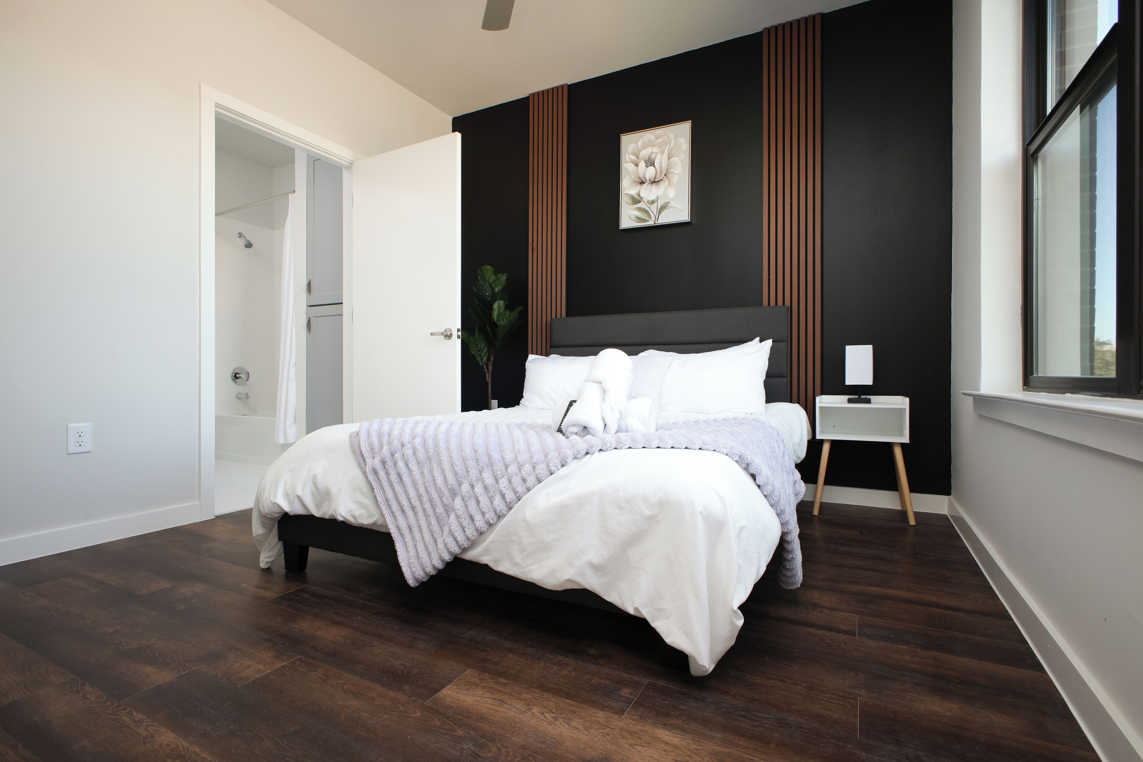 Departamento, 2 habitaciones, para no fumadores, cocina | Escritorio, espacio para trabajar con laptop y cortinas blackout 