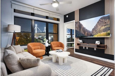 Apartment, 2 Bedrooms, Non Smoking, Kitchen | Living area. Labor by Stylish Stays