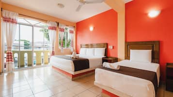 Family Double Room, Balcony, City View