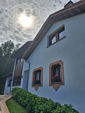 Fachada da propriedade