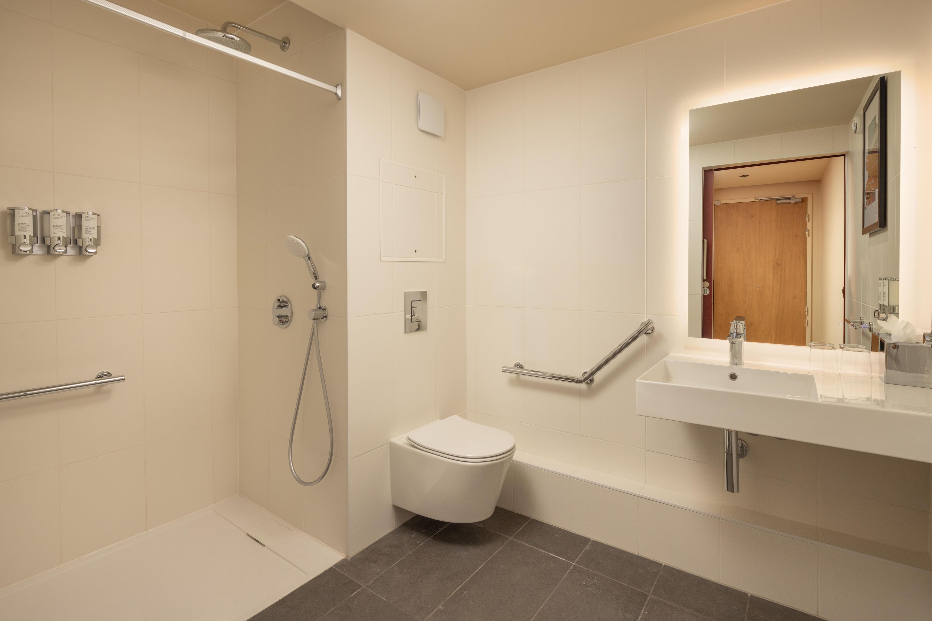 Regadera en el baño