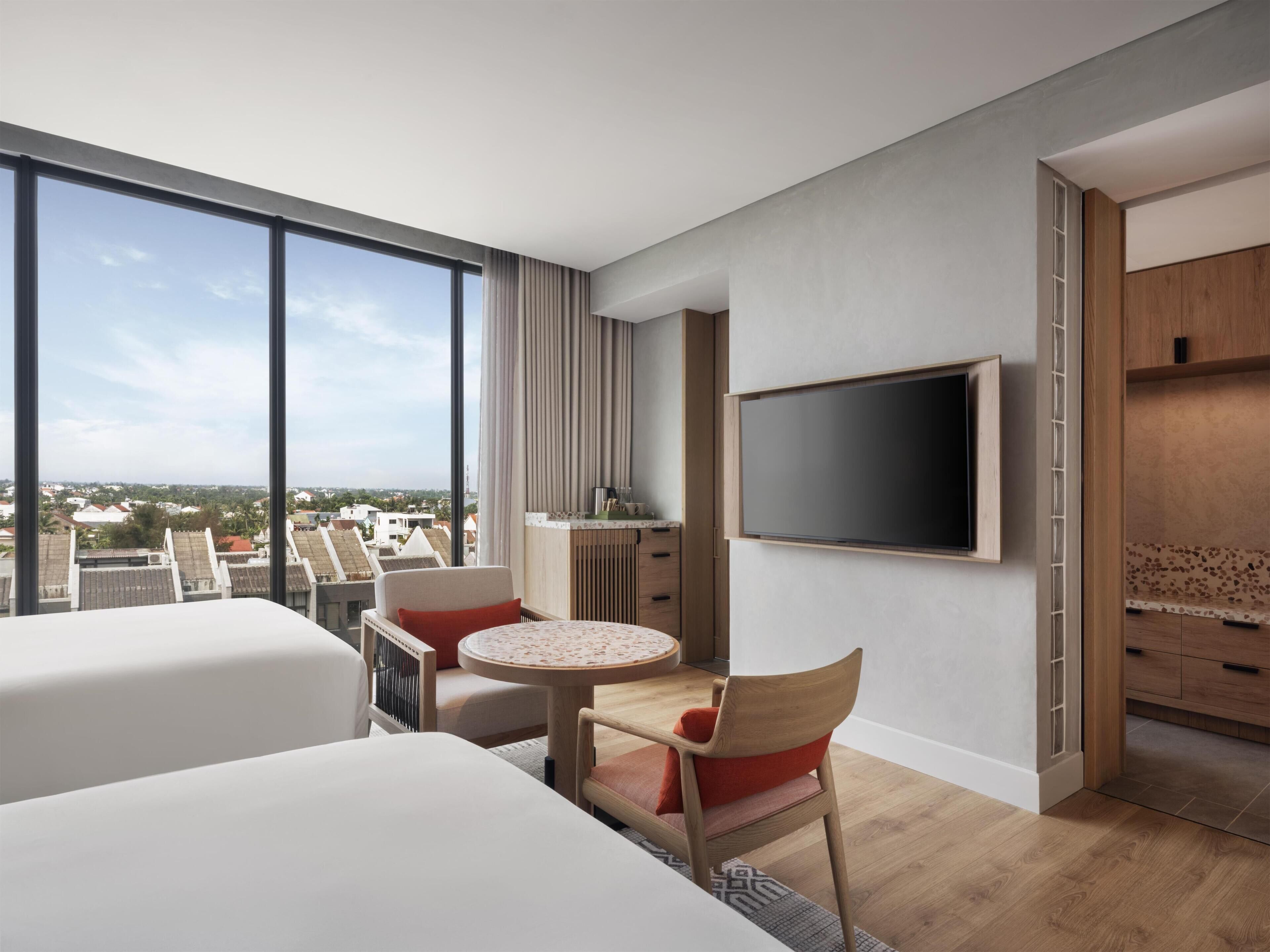 Room, 2 Twin Beds | Minibar, in-room safe, desk, cribs (free)