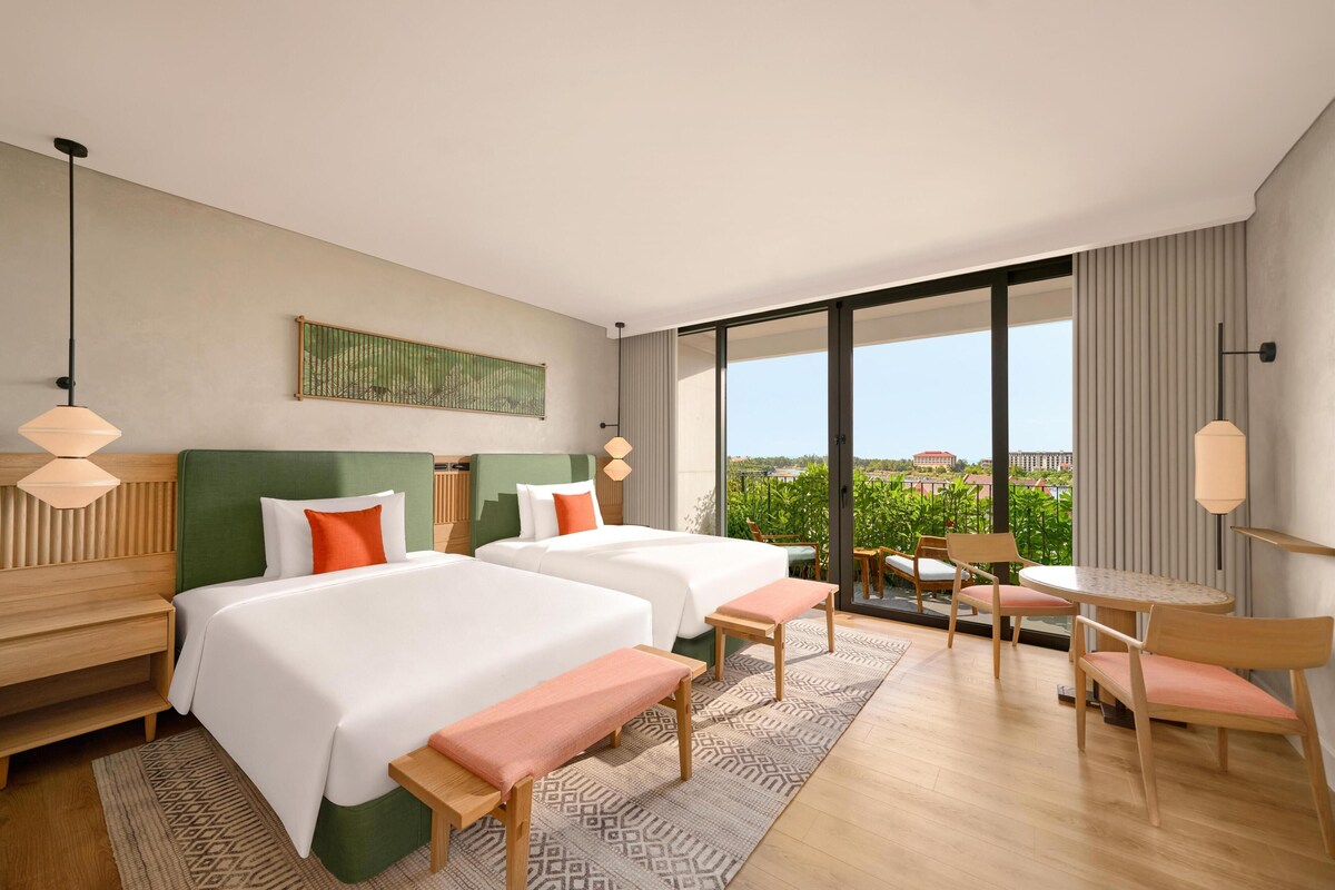 Room, 2 Single Beds, Balcony