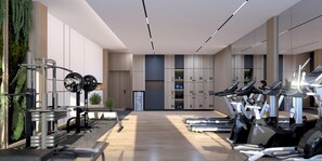 Fitnessbereich