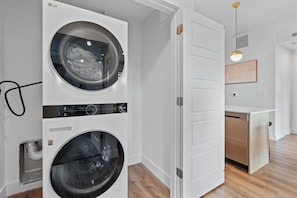 Departamento, 2 habitaciones, para no fumadores, cocina | Lavandería