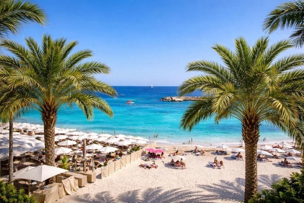 Plage à proximité, serviettes de plage