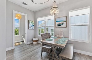 Dining - Beach Oasis: Modern Home with Heated Pool, Private Yard - 3BR/2.5BA Near Beach (St. Augustine)