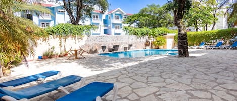 Apartment, 2 Bedrooms, Balcony, Pool View | Pool | Outdoor pool