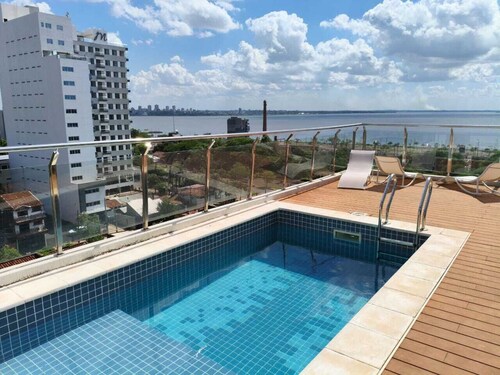 1 Central apartment with pool near the beach in San José and Costanera Shopping