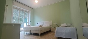Down duvets, in-room safe, blackout curtains, iron/ironing board