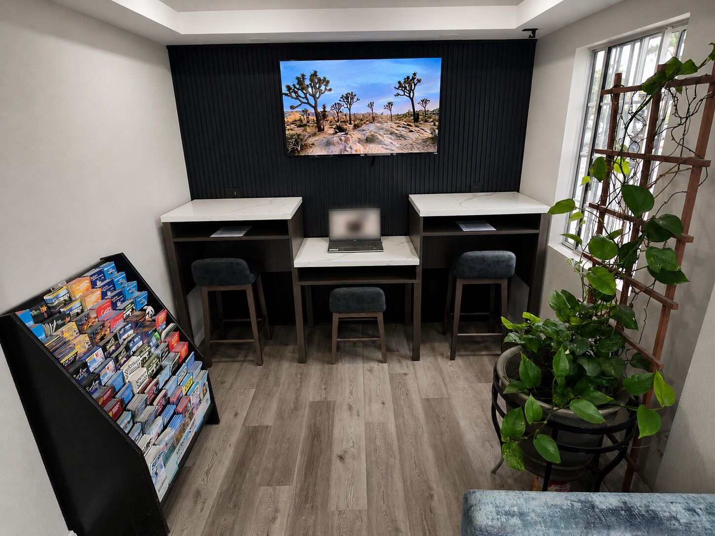 Lobby sitting area