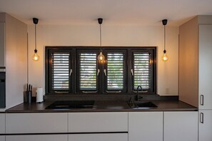 Private kitchen - Kas di Bientu-centrally located-near trendy beaches (Sint Michiel)