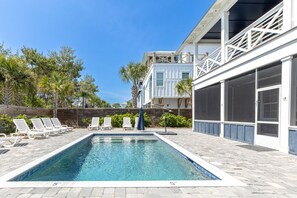 Pool - Penelope`s Plunge Sleeps 22 with Private Pool (Miramar Beach)