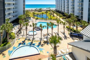 Pool - Violet Sands Gulf Front 2 Bedroom with Multiple Pools (Miramar Beach)