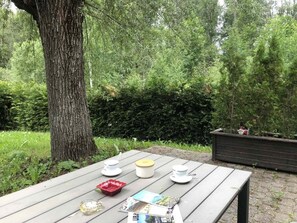 Outdoor dining - Parking, tv, 45m², Pra Loup (Barcelonnette)
