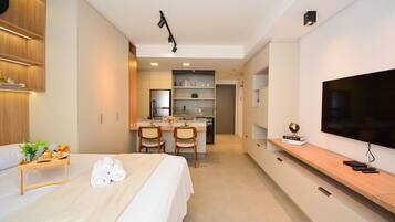 Departamento | Cortinas blackout, tabla de planchar con plancha y wifi gratis