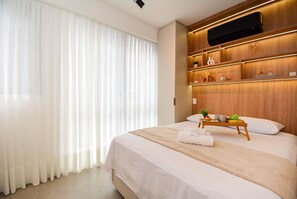 Apartment | Langsir/tirai gelap terus, seterika/papan seterika, Wi-fi percuma 