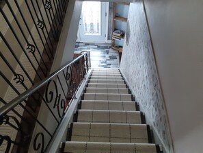 Interior - Historic Centennial House: Large courtyard for campfire and activities. (Albanel)