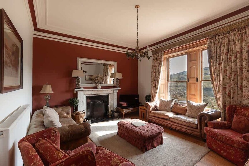 Grand Country House With Stunning Views Sleeps 15 - Askrigg