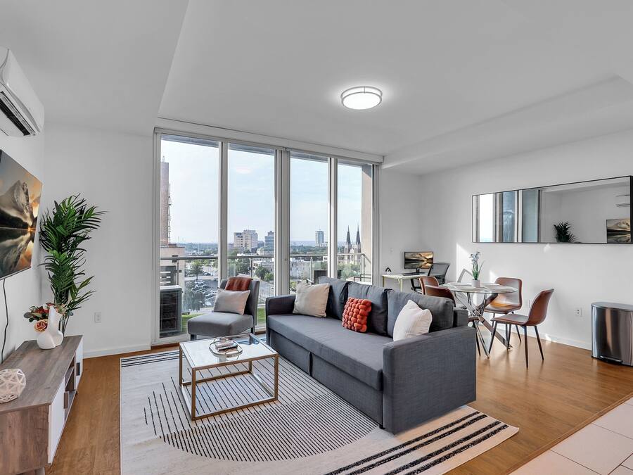 Apartamento, 1 cama Queen e sofá-cama, para não fumantes, cozinha americana | Área de estar