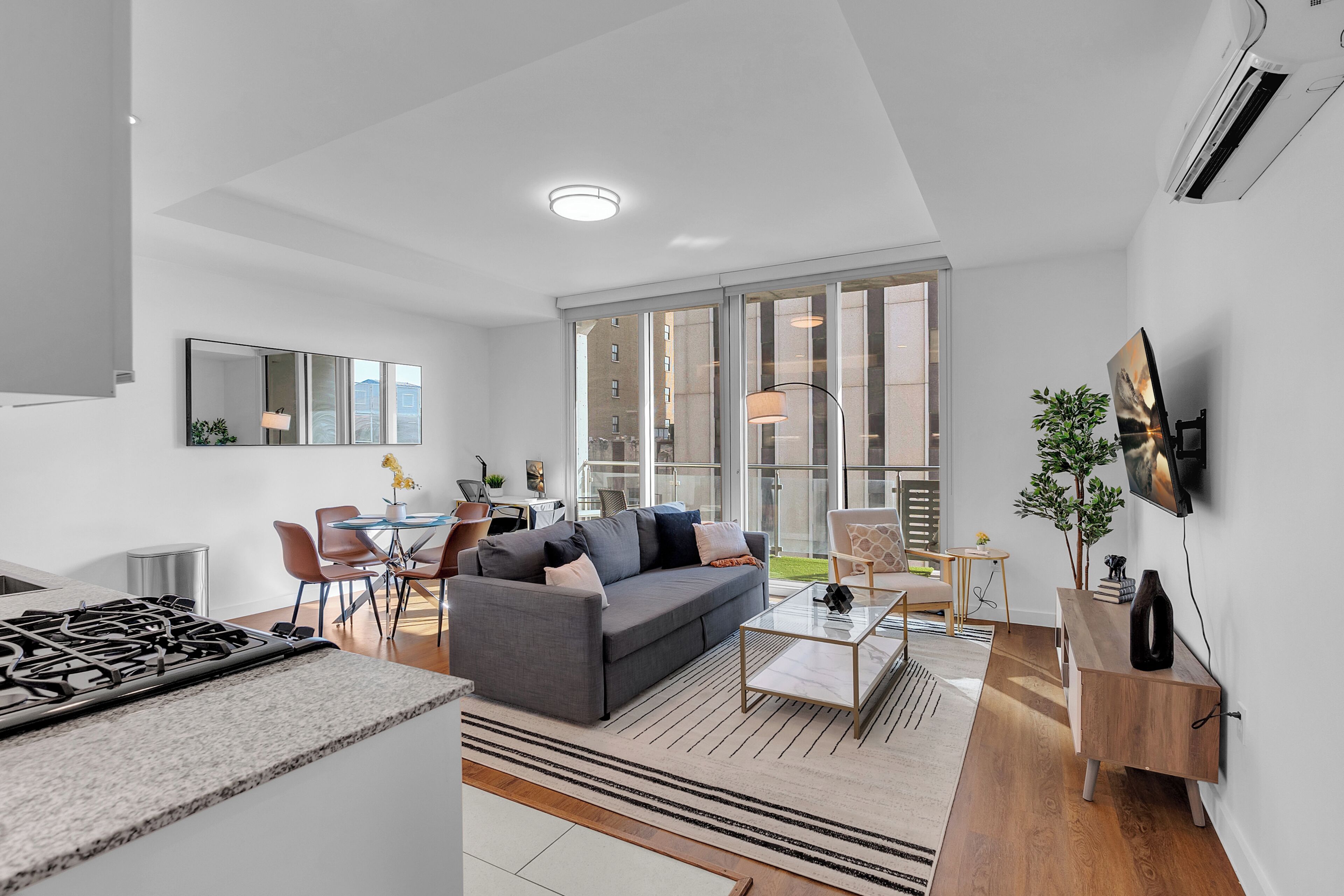 Apartment, 1 Queen Bed with Sofa bed, Non Smoking, Kitchenette | Living area