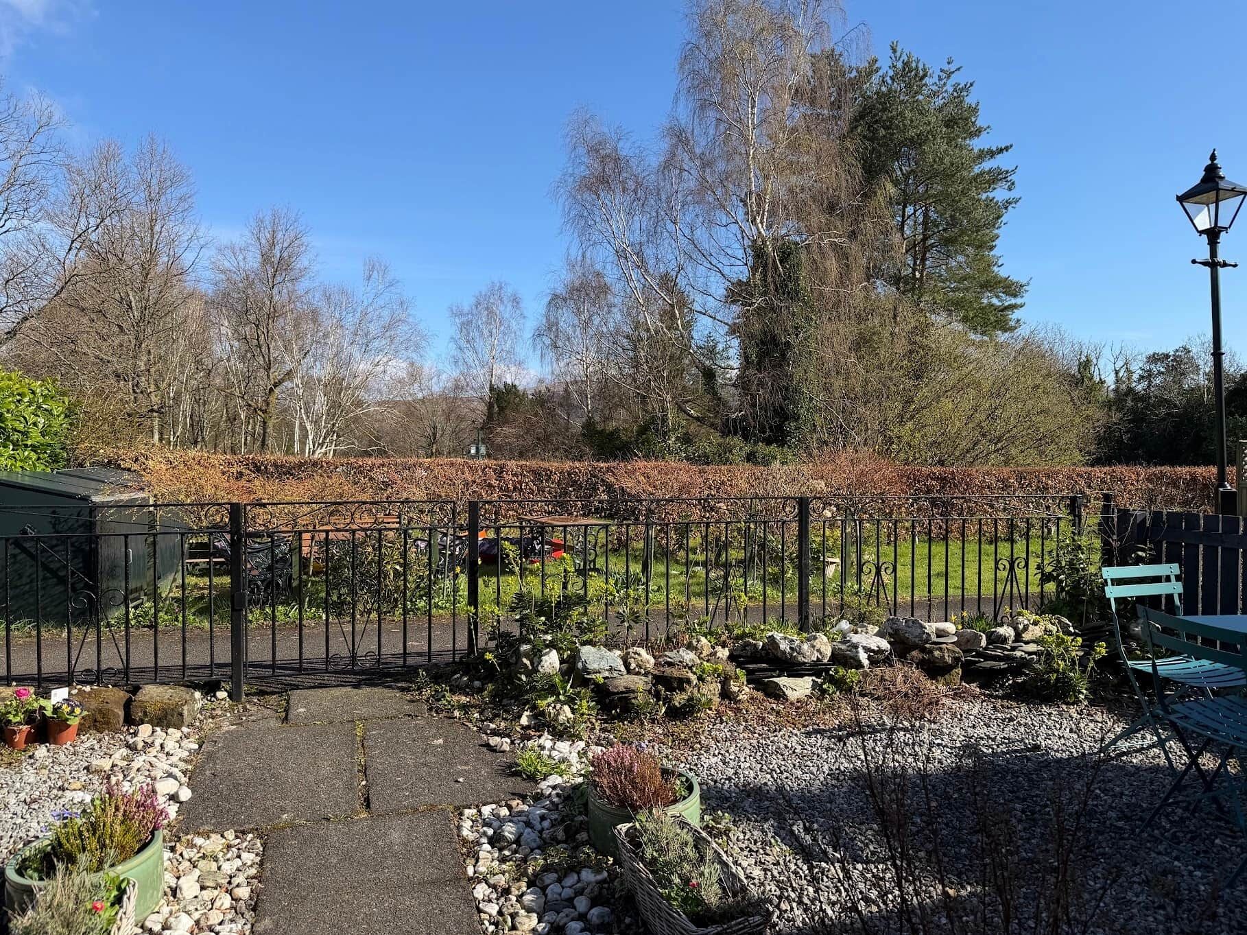 Enceinte de l’hébergement