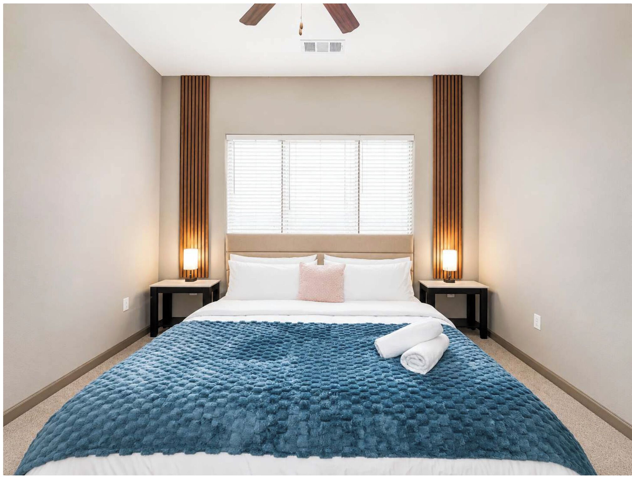 Apartment, 2 Bedrooms, Non Smoking, 2 Bathrooms | Desk, laptop workspace, blackout drapes, iron/ironing board