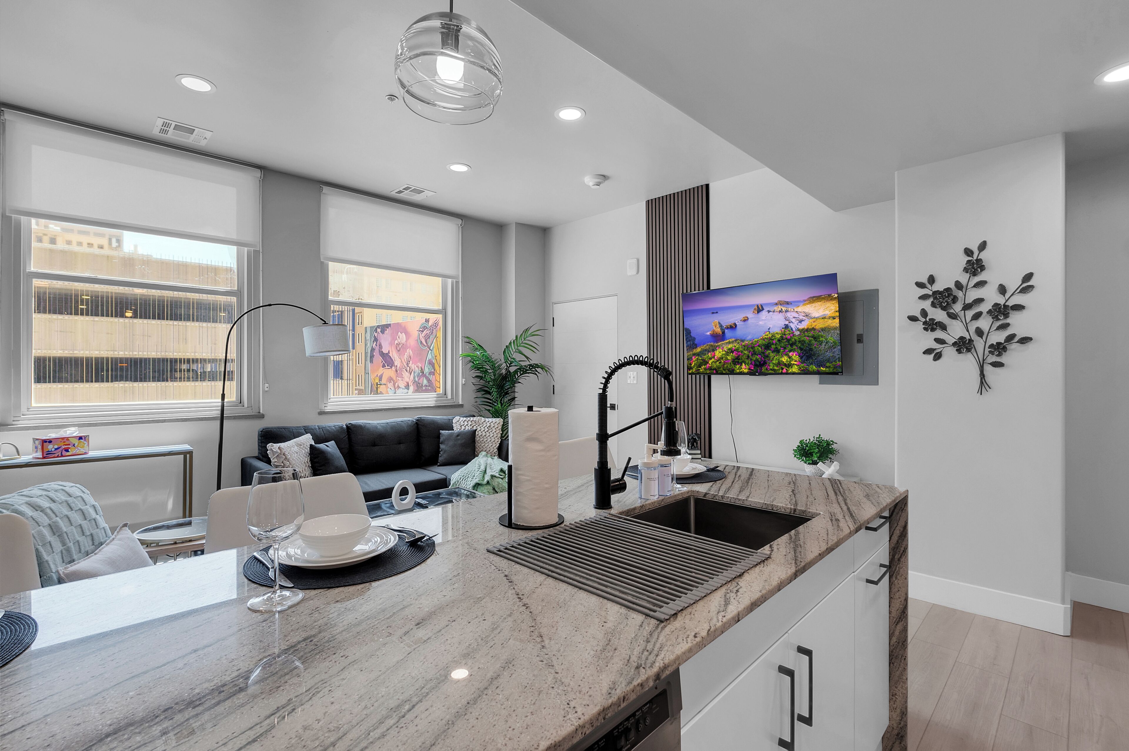 Departamento, 2 habitaciones, para no fumadores, cocina | Interior