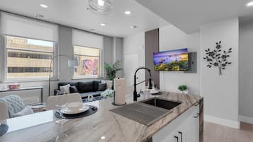 Appartement, 2 chambres, non-fumeur, cuisine | Intérieur