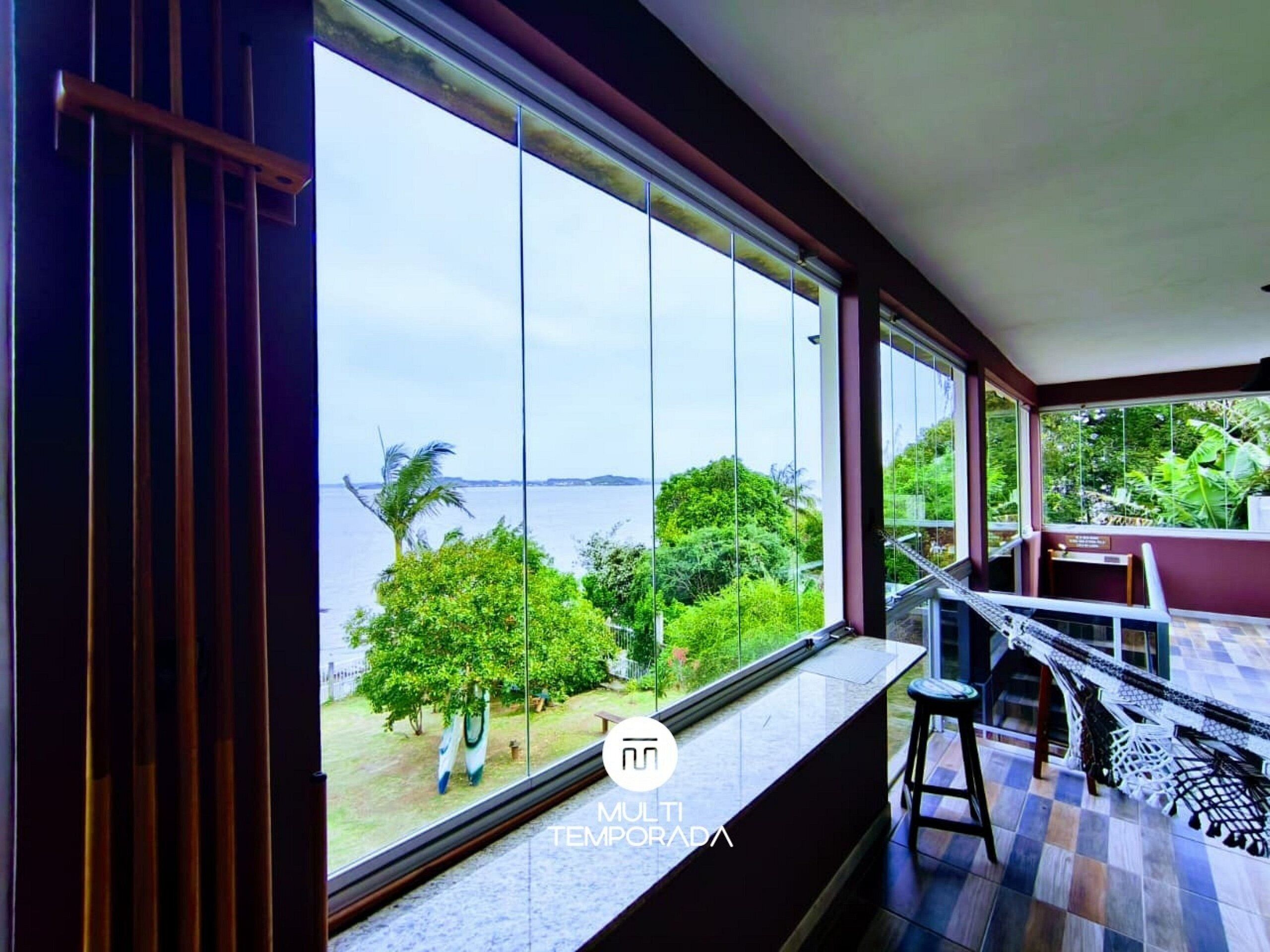 منزل بريميم - مكيّف هواء - منظر للبحيرة | شرفة مسقوفة