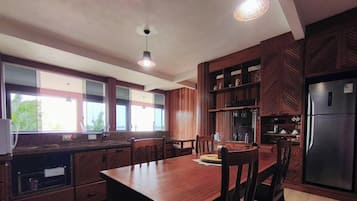 Premium House, Air conditioning, Lagoon View | Living area | 70-inch Smart TV with digital channels, Netflix, streaming services