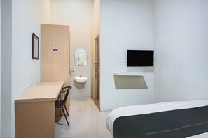 1 habitación, escritorio, wifi gratis y ropa de cama 