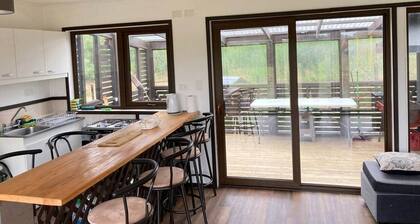 Fully equipped cabin in Chiloé, steps from the beach