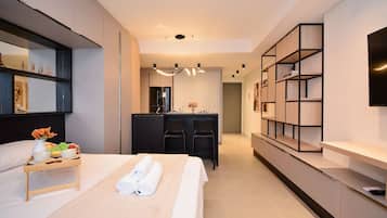 Apartment | Blackout curtains, iron/ironing board, free WiFi