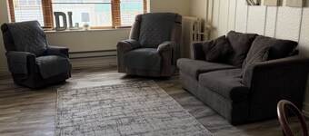 Cozy 1-bedroom apartment in soothing Devils Lake with AC close to many amenities