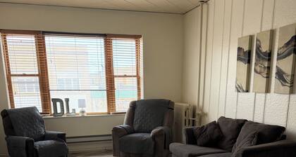 Cozy 1-bedroom apartment in soothing Devils Lake with AC close to many amenities